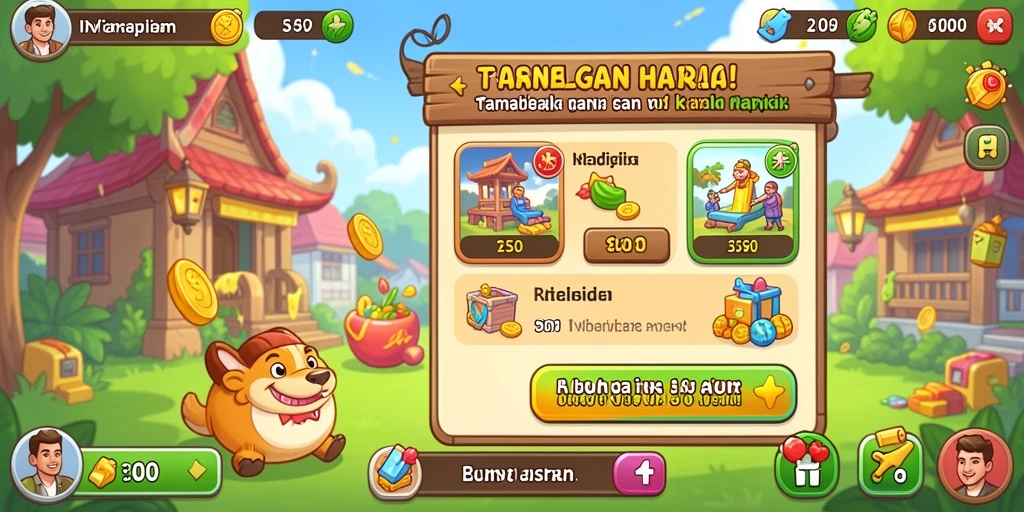 Tampilan antarmuka yang menarik dan mudah digunakan.