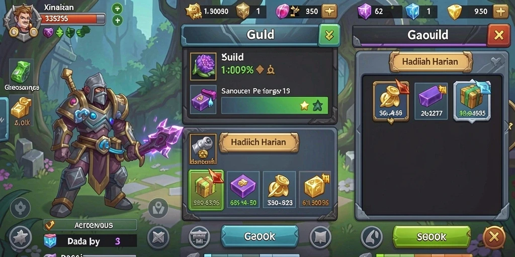 Screenshot menunjukkan tampilan awal permainan slot yang menarik.
