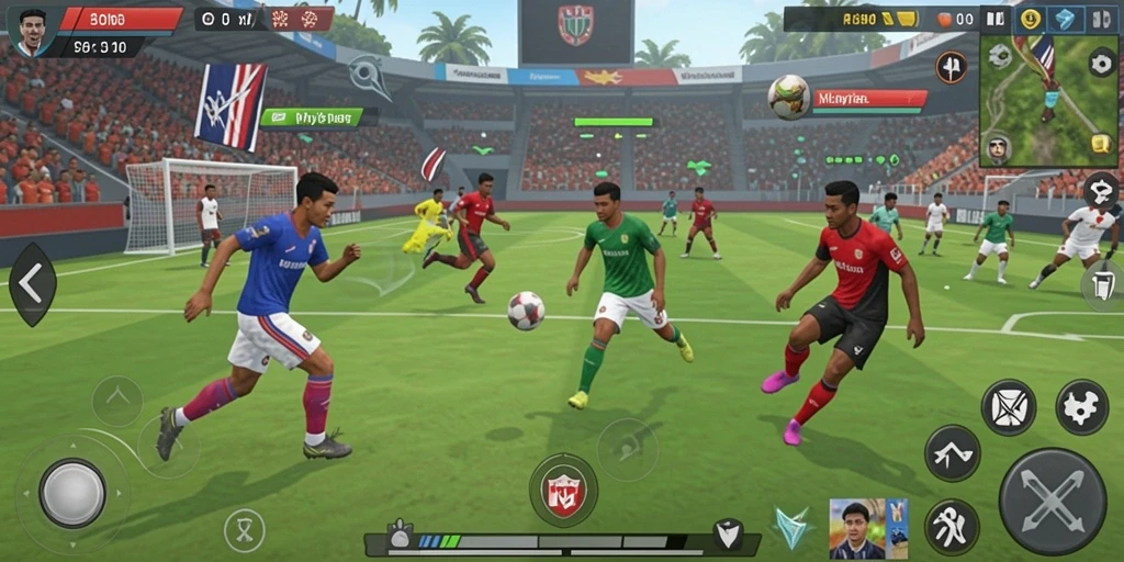 Tangkapan layar menampilkan gameplay yang mendebarkan.