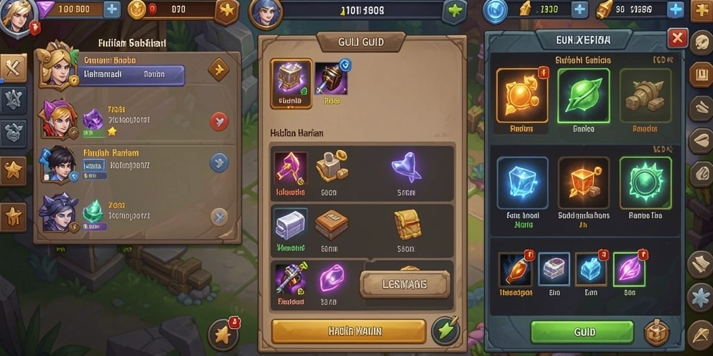 Screenshot menunjukkan tampilan grafis yang menarik dari permainan.