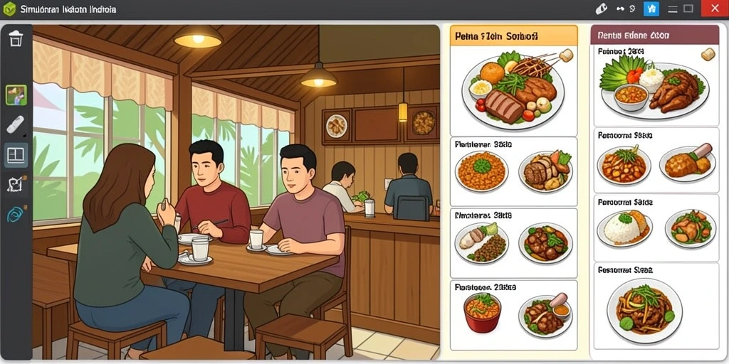 Tampilan antarmuka yang menarik dan mudah dinavigasi.