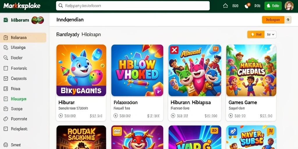 Tampilan antarmuka yang menarik dan user-friendly.